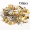 150Pcs Vintage Charms Pendant Mixed Charms Retro Pendant Charms Alloy Ornament Charms Set for Jewelry Craft Mixed Charms Antique Silver Gold(mix eagle)